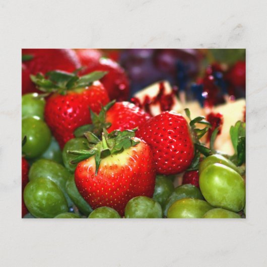 Sommerfrucht Postkarte (Vorderseite)