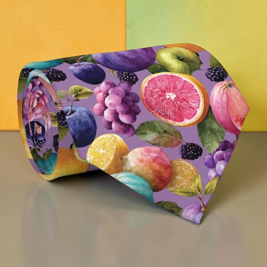 Sommerfrucht-Schlips Krawatte