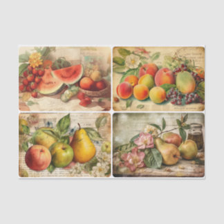 Sommerfrucht Seidenpapier