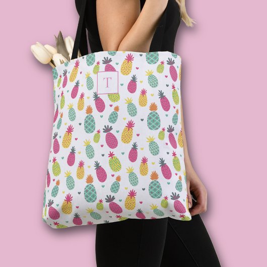 Sommerfrucht tropische Ananas Tasche