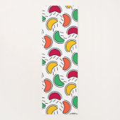 Sommerfrucht Yogamatte (Rückseite)