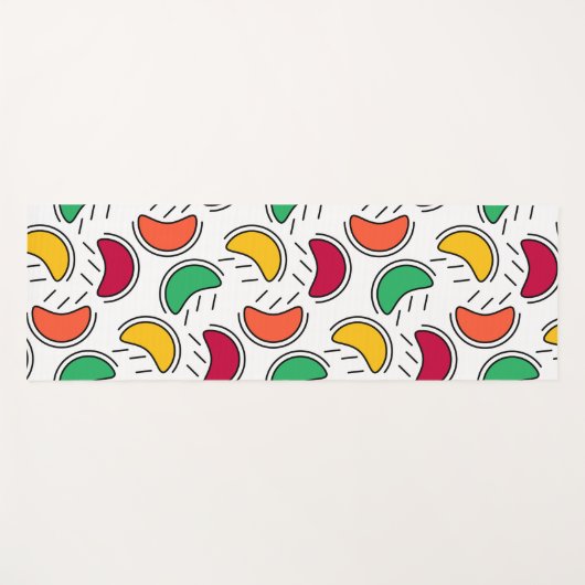 Sommerfrucht Yogamatte (Vorderseite (Horizontal))
