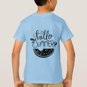 Sommerfruchtangebot T-Shirt (Rückseite)