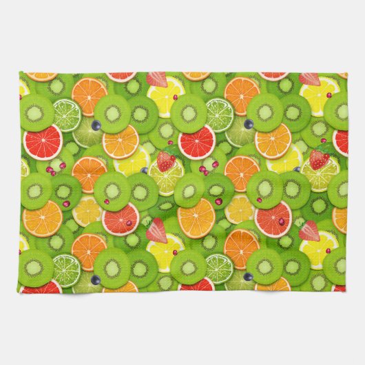 Sommerfrüchte 2 geschirrtuch (Horizontal)