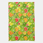 Sommerfrüchte 2 geschirrtuch (Vertikal)