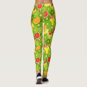 Sommerfrüchte 2 leggings (Rückseite)