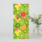 Sommerfrüchte 2 menükarte (Stehend Vorderseite)