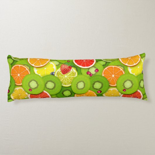 Sommerfrüchte 2 seitenschläferkissen (Rückseite)