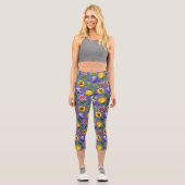 Sommerfrüchte Capri Leggings (Vorderseite)