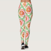 Sommerfrüchte-Design Leggings (Rückseite)