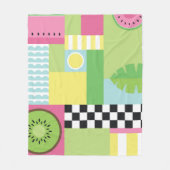 Sommerfrüchte Fleecedecke (Vorderseite)