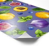 Sommerfrüchte Fotodruck (Ecke)