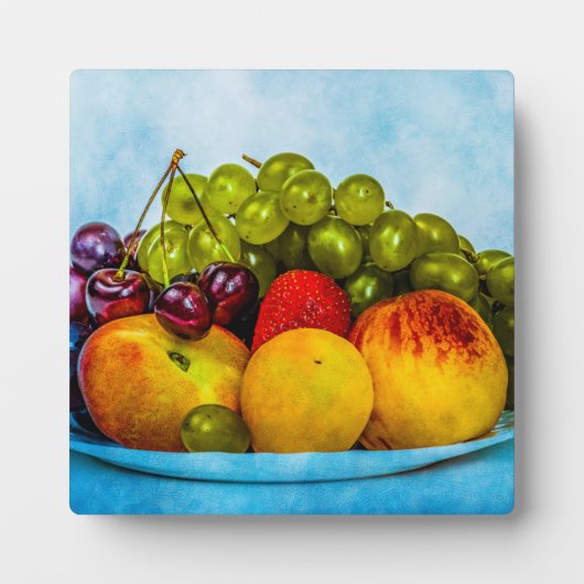 Sommerfrüchte Fotoplatte (Vorderseite)