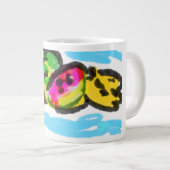 Sommerfrüchte Freude Jumbo-Tasse (Vorderseite Rechts)