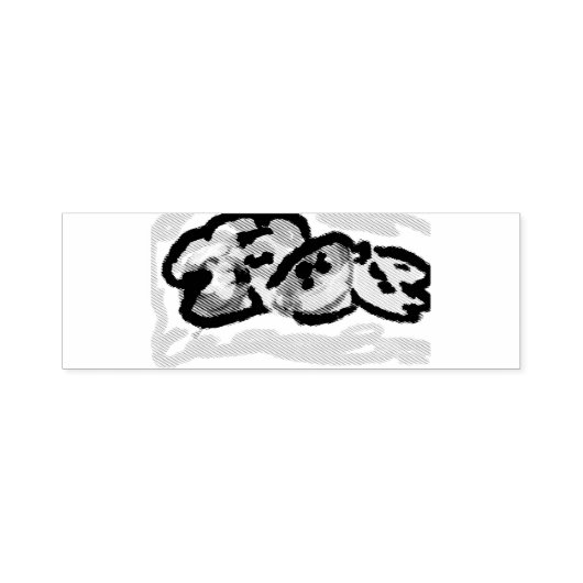 Sommerfrüchte Freude Permastempel (Design)