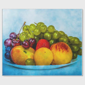 Sommerfrüchte Geschenkpapier (Flach)