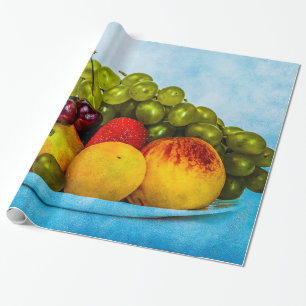 Sommerfrüchte Geschenkpapier