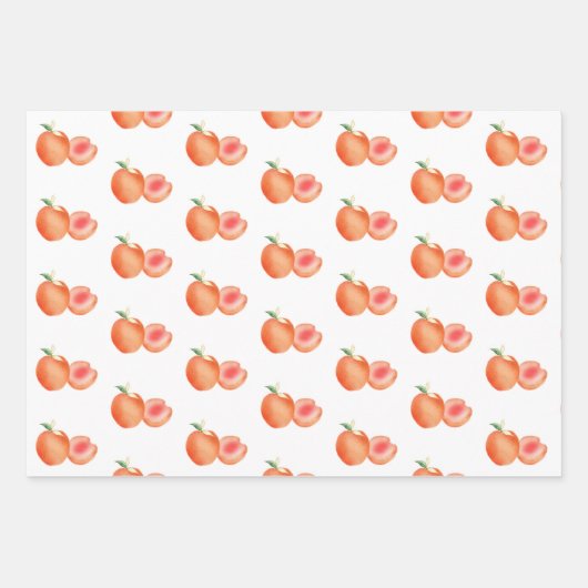 Sommerfrüchte Geschenkpapier Set (Vorderseite 3)