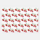 Sommerfrüchte Geschenkpapier Set (Vorderseite)