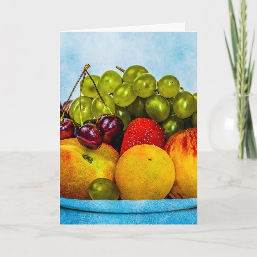 Sommerfrüchte Karte (Vorderseite)