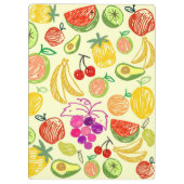 Sommerfrüchte Klemmbrett (Rückseite)