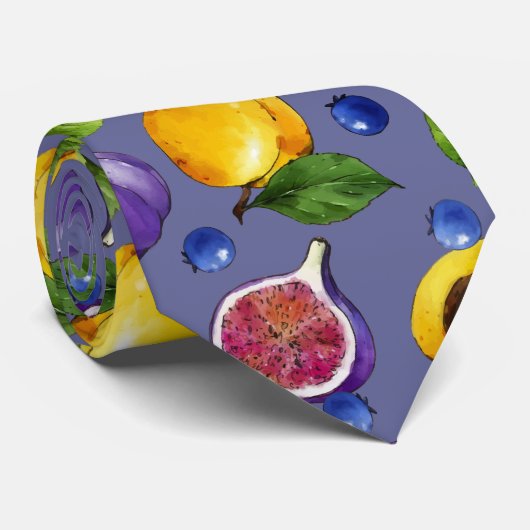 Sommerfrüchte Krawatte (Gerollt)