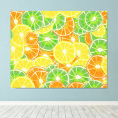 Sommerfrüchte Leinwanddruck (Insitu (Holzboden))