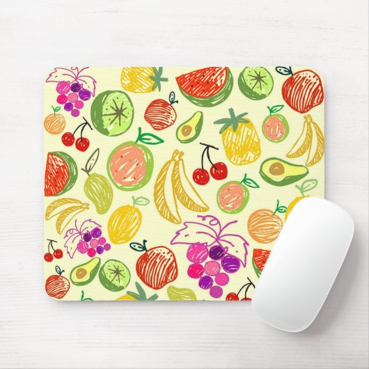 Sommerfrüchte Mousepad (Mit Mouse)