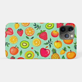 Sommerfrüchte Nahtloses Design Case-Mate iPhone Hülle