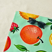 Sommerfrüchte Nahtloses Design Strandtuch (Beispiel)
