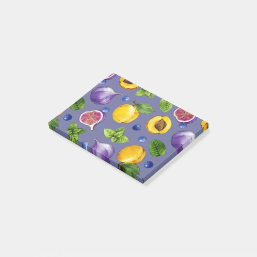 Sommerfrüchte Post-it Klebezettel (angewinkelt)