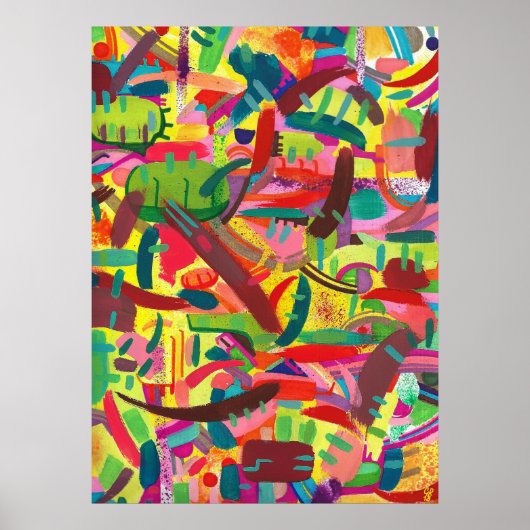 Sommerfrüchte Poster (Vorne)