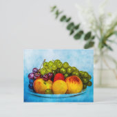 Sommerfrüchte Postkarte (Stehend Vorderseite)