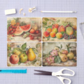 Sommerfrüchte seidenpapier (Handwerk)