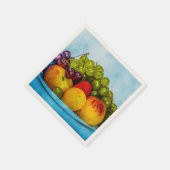 Sommerfrüchte Serviette (Ecke)