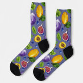 Sommerfrüchte Socken (Linkes Detail)