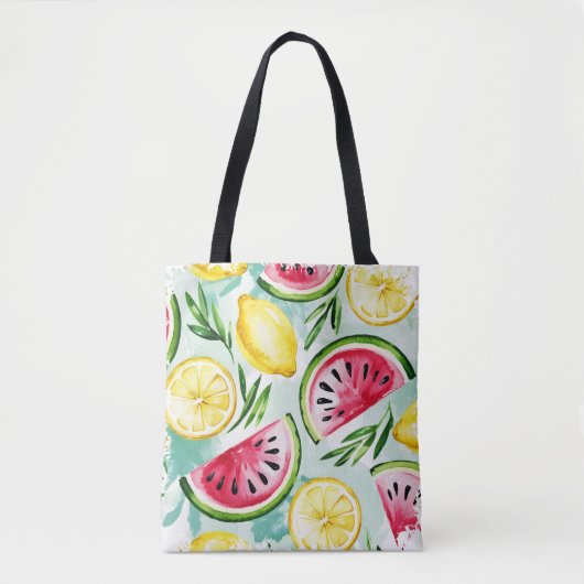 Sommerfrüchte Tasche (Vorderseite)