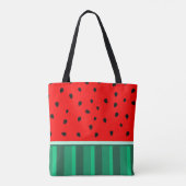 Sommerfrüchte - Wassermelone Tasche (Rückseite)