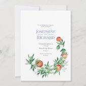 Sommerfruchtgrenze, Einladung zur Hochzeit (Vorderseite)