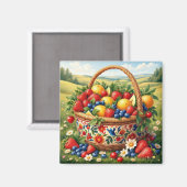 Sommerfruchtmagnet Magnet (Vorderseite/Rückseite)