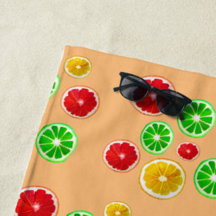 Sommerfruchtzange Limon Strandtuch
