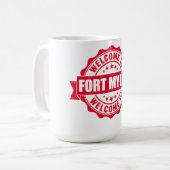 Sommerfrühlingsmyers - florida kaffeetasse (Vorderseite Links)