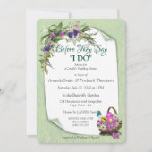 Sommerfrühlingssaison Einladung (Vorderseite)