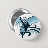 Sommerfußball Button (Vorne & Hinten)