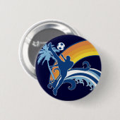 Sommerfußball. Button (Vorne & Hinten)