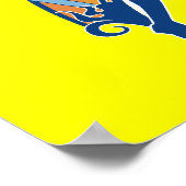 Sommerfußball Poster (Ecke)