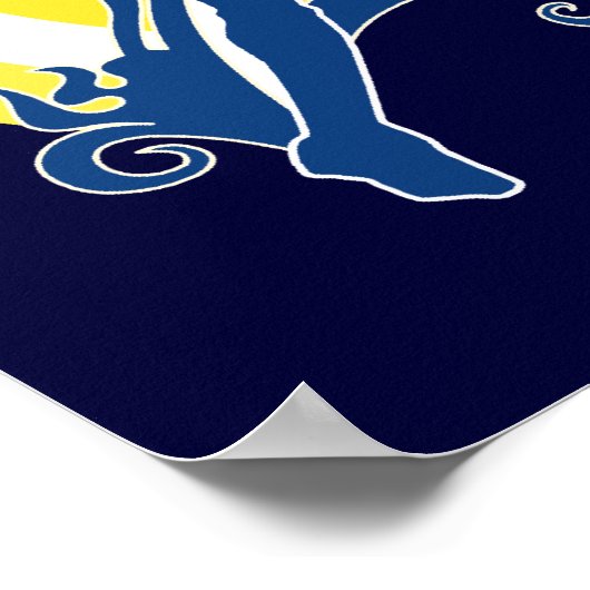 Sommerfußball Poster (Ecke)