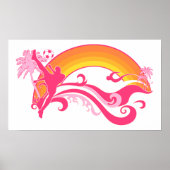 Sommerfußball Poster (Vorne)