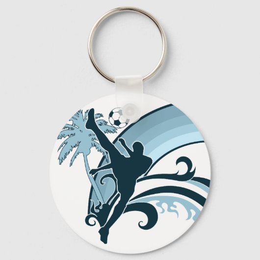 Sommerfußball. Schlüsselanhänger (Vorderseite)
