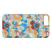 Sommerfußmuster Case-Mate iPhone Hülle (Rückseite (Horizontal))